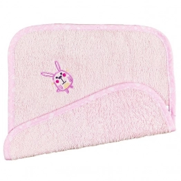 Λαβέτα Βαμβακερή 30x30εκ. Elephant Ροζ 16121