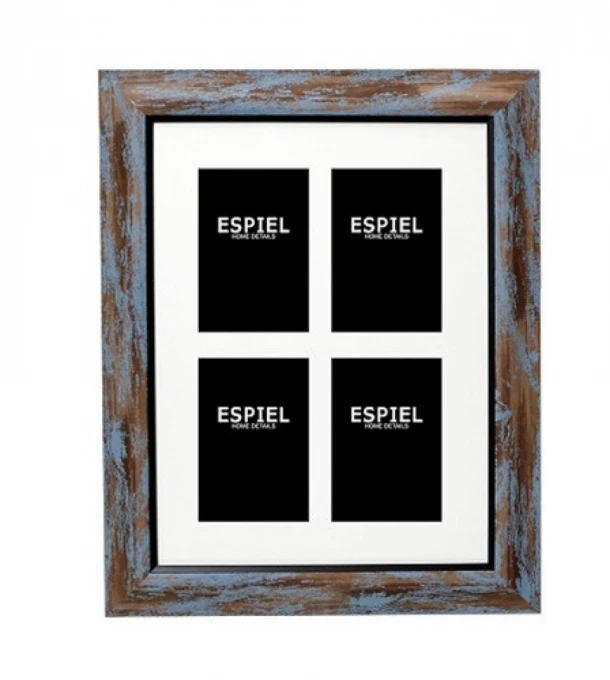 Κορνίζα Τοίχου 4 Θέσεων ESPIEL 39x1,5x48,5εκ. ECO342