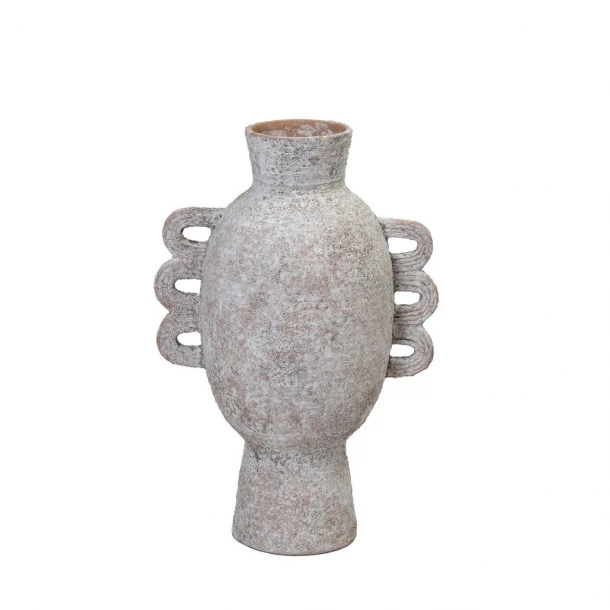 Βάζο Κεραμικό Ροζ ESPIEL 15,5x15,5x21εκ. TAS233