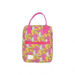 Τσάντα Φαγητού Ισοθερμική PVC Leather Banana Swirl Save The Aegean Estia 7lt-20x14x27εκ. 01-22563