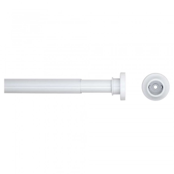 Βραχίονας Μπάνιου Πτυσσόμενος Αλουμινίου 2,8x220εκ. White Sealskin 276661210