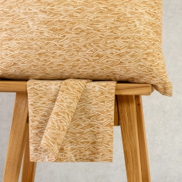 Σετ Σεντόνι Με 2 Μαξιλαροθήκες Polycotton Υπέρδιπλο Με Λάστιχο 160x200+32εκ. Rafaelo Beige Casual Line Mini Melinen 20005412