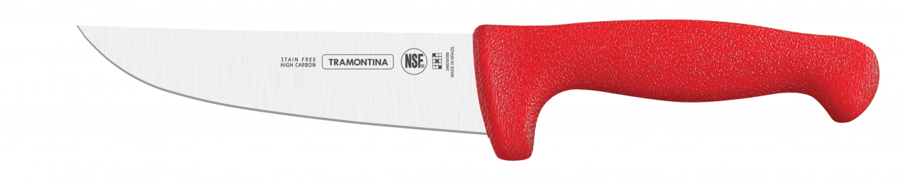 Μαχαίρι Κρεοπωλείου 30εκ. Κόκκινη Λαβή Tramontina TR24607072
