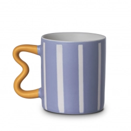 Κούπα New Bone 450ml-8,9x10εκ. Μωβ Jazz Lines Estia 07-35136