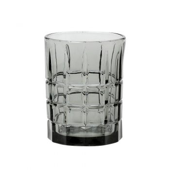 Σετ Ποτήρια Ουίσκι 6τμχ Γυάλινα Cingo Smoke 260ml CRYSPO TRIO 52.803.51