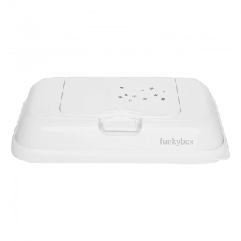 Θήκη Για Μωρομάντηλα To Go White Little Stars Funkybox FBTG36