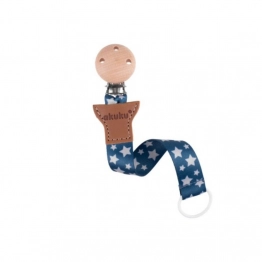 Κλιπ Πιπίλας Μπλε Αστέρια akuku A0584