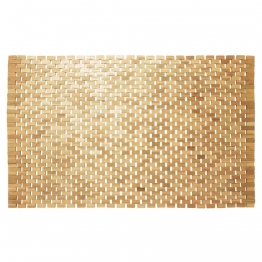 Ταπέτο Μπάνιου Teak 52x90εκ. Woodblock Sealskin 293324274