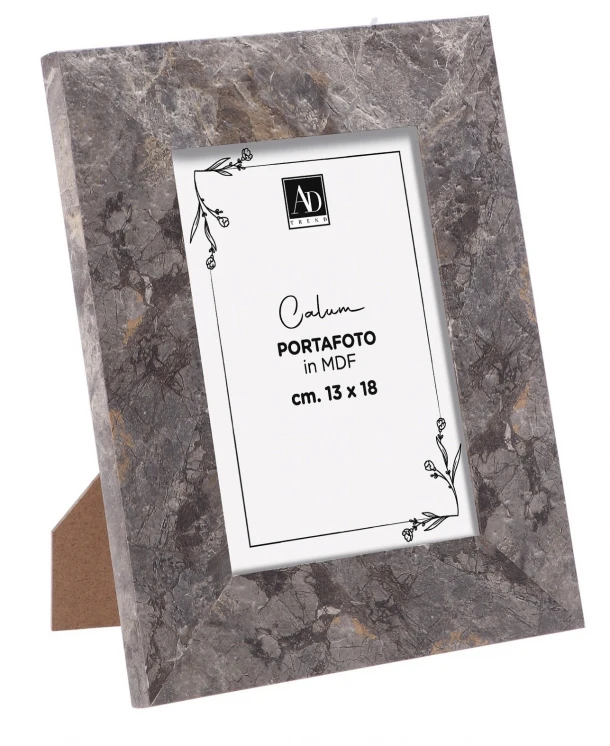 Κορνίζα Polyester Με Εφέ Μαρμάρου Γκρι 13x18εκ. Royal Art STA567GRE