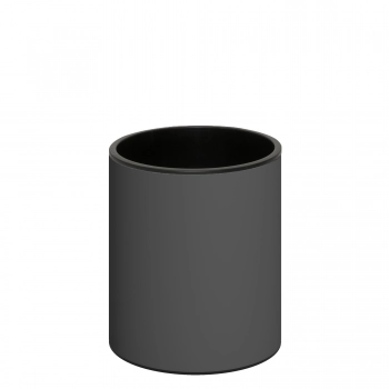 Καλάθι Απορριμμάτων 6lit Ανοιχτό Matt Anthracite 20x24εκ. Pam & Co 2024-113