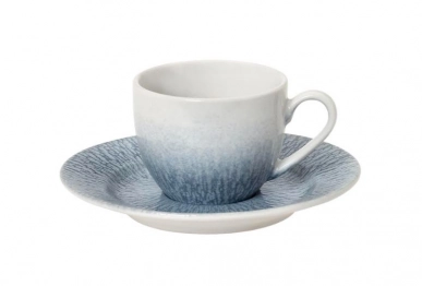 Φλυτζάνι Καφέ Σετ 6τμχ 110ml In-glaze Stoneware Neptune Blue CRYSPO TRIO 25.098.17