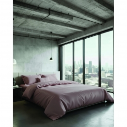 Σεντόνι Μεμονωμένο Βαμβακοσατέν Υπέρδιπλο 240x270εκ. City 4 Apple Makis Tselios