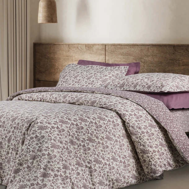 Σετ Σεντόνια Polycotton Μονά Με Λάστιχο 120x200+35εκ. Casual 5454 Nude Das Home