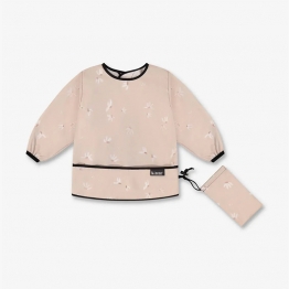 Σαλιάρα Υφασμάτινη Αδιάβροχη Με Μανίκια Pink Daisy Minene 13312001060OS