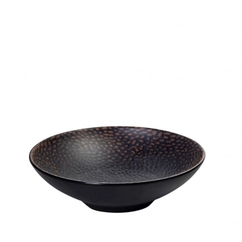 Πιάτο Βαθύ Φαγητού Μελαμίνης Καφέ Sunset Δ20,3x6εκ. ESPIEL TOG106K4