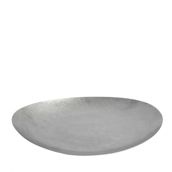 Πιάτο Ρηχό Τριγωνικό Ανοξείδωτο 18/10 Ασημί Snow ESPIEL 29,2x24,2x3εκ. FEV116