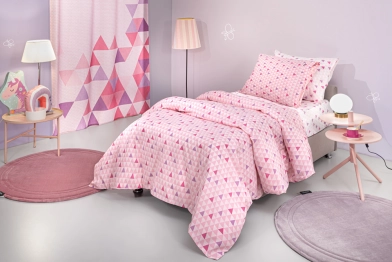 Σετ Σεντόνι Με 2 Μαξιλαροθήκες Βαμβακερό Παιδικό Μονό 165x250εκ. Two 2 Twenty Fuchsia Guy Laroche