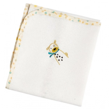 Σελτεδάκι Bebe Polycotton 40x60εκ. Family Ecrou 11163