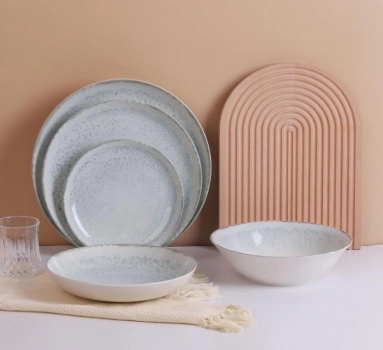 Σερβίτσιο Φαγητού Σετ 20τμχ In-glaze Stoneware Pluto CRYSPO TRIO 25.093.40