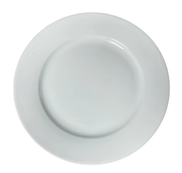 Πιάτο Ρηχό 23εκ. Επαγγελματικού Εξοπλισμού Προσελάνης Extra Strong Λευκό