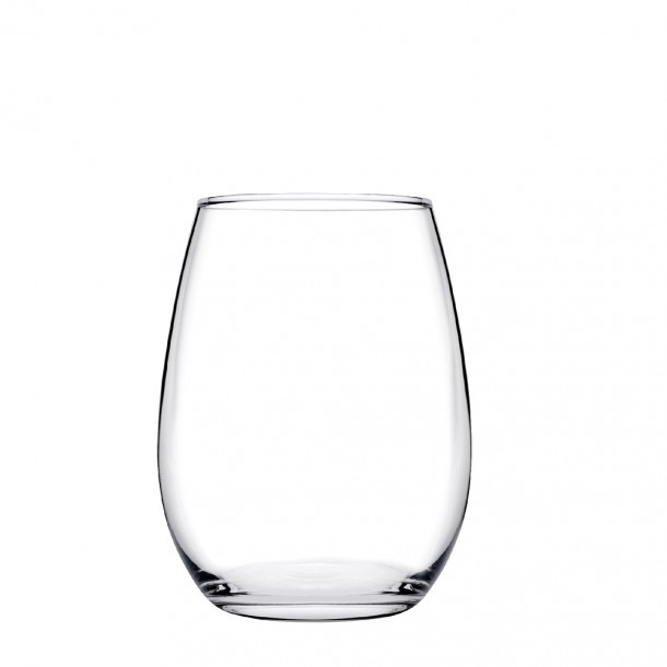 Ποτήρι Κρασιού Γυάλινο Διάφανο Amber ESPIEL 350ml-8,05x10,2εκ. SP420825G6