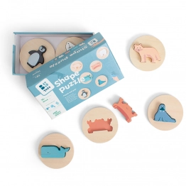 Παζλ Με Σφηνώματα Ξύλινο BS Toys GA501