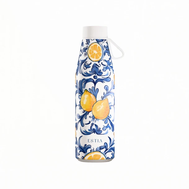 Θερμός-Μπουκάλι Ανοξείδωτο Amalfi Coast Flow Save The Aegean Estia 500ml 01-42004