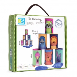 Τενεκεδάκια Ζωάκια Tin Throwing Bs Toys GA362