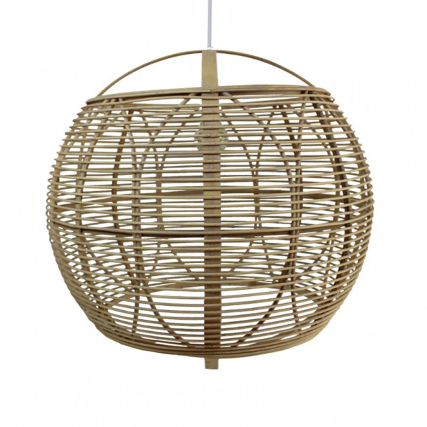 Φωτιστικό Οροφής Bamboo Φυσικό Μπεζ Art Et Lumiere 56x27εκ. 14854