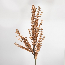 Κλαδί Με Φύλλα Foam 107εκ. Καφέ-Κρεμ ESTHETI 758-12019