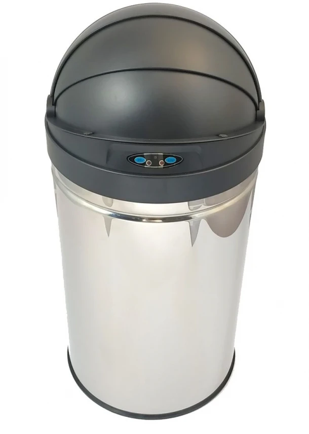 Αυτόματος Κάδος Με Φωτοκύτταρο 30lt Inox Φ30,5x63εκ. MRShome MRS4603016