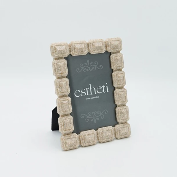 Κορνίζα Polyresin Κρεμ 10x15εκ. ESTHETI 815-00052