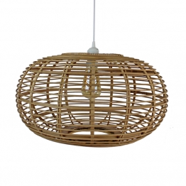 Φωτιστικό Οροφής Bamboo Φυσικό Μπεζ Art Et Lumiere 49x27,5εκ. 14853