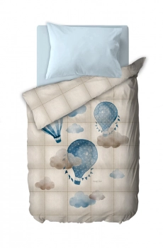 Πάπλωμα Microfiber Μονό Παιδικό 160x220εκ. Air Ballon Saint Clair