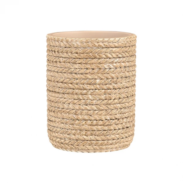 Ποτηροθήκη Ρητίνης Μπεζ Nautica 7,5x9,2εκ. Estia 02-34665