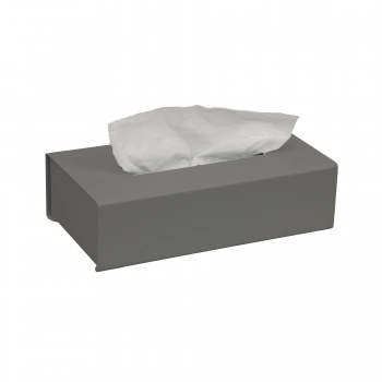 Θήκη Για Χαρτομάντηλα Inox Concrete Matte 25x13x7,5εκ. Pam & Co 120-163