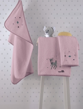Κάπα Βαμβακερή Bebe 75x75εκ. Margo Makis Tselios