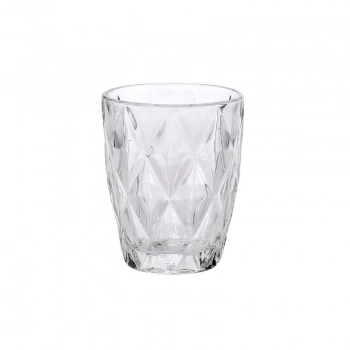 Σετ Ποτήρια Ουίσκι 6τμχ Γυάλινα Kare Clear 260ml CRYSPO TRIO 52.705.51