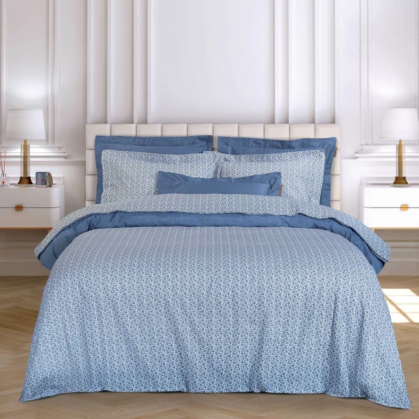 Σετ Σεντόνια Βαμβακερά King 260x280εκ. Essential 2372 Royal Blue Greenwich Polo Club