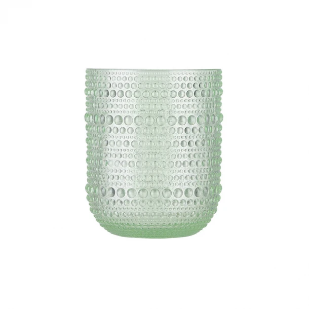 Ποτήρι Γυάλινο Χαμηλό 273ml Dots Green Estia 07-39509