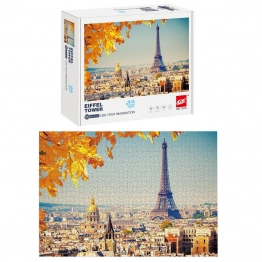 Παζλ 1000τμχ Πύργος Του Άιφελ Σε Κουτί 20x5x25εκ. Toy Markt 69-1753