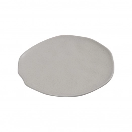 Πιάτο Φαγητού Ρηχό Stoneware Vanilla Mare Estia 27εκ. 07-20538