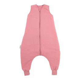 Υπνόσακος Βαμβακερός Με Ποδαράκια 2.0Tog 9-18 Μηνών/74-86εκ. Muslin Rose Meyco MEY-247.000.74.04
