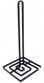 Βάση Για Χαρτί Κουζίνας Σιδερένια Μαύρη 15x32,5εκ. ESPIEL MTT307