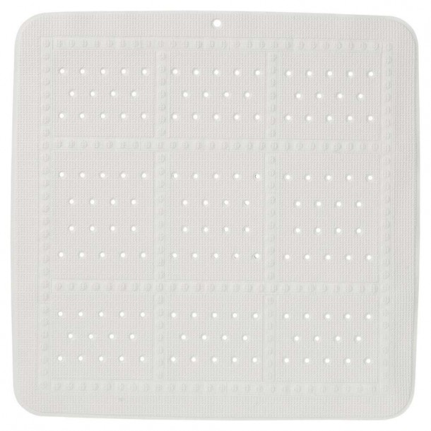 Ταπέτο Αντιολισθητικό Ντουζιέρας Pvc 55x55εκ. Unilux White Sealskin 315001210