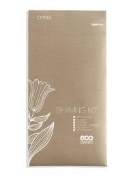 Σετ 50τμχ Αξεσουάρ Ξυρίσματος ΟΜΝΙΑ Ξυριστικη μηχανή & Τζέλ Ξυρίσματος 5ml Σε Χάρτινη Συσκευασία
