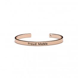 Βραχιόλι-Χειροπέδα Mama Rose Gold Proud Mama PM-421