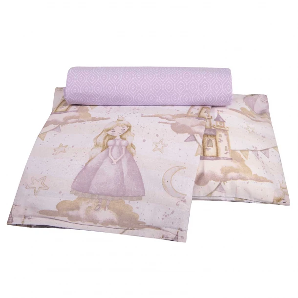 Σετ Σεντόνια Βαμβακερά Κούνιας 130x170εκ. Essential 8862 Nude Greenwich Polo Club