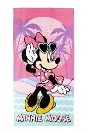 Πετσέτα Θαλάσσης Παιδική Microfiber 70x140εκ. Minnie 72 Coral Disney DimCol
