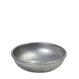 Μπωλάκι Σερβιρίσματος Ανοξείδωτο 18/10 Ασημί Snow ESPIEL 9,7x9,7x2,8εκ. FEV125